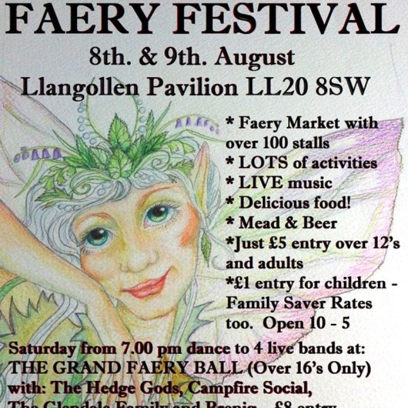 Llangollen Faery Festival flyer